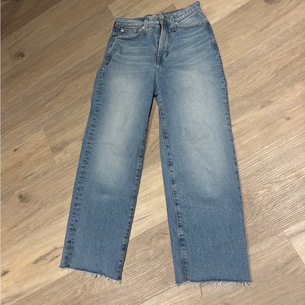 Madewell Perfect Vintage Wide Leg Crop Jean - Picture 3 of 6